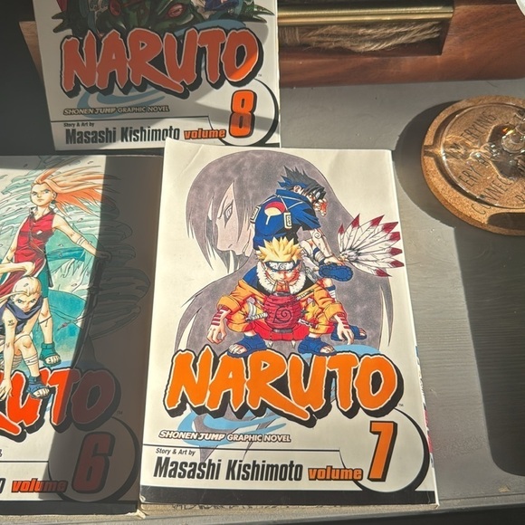 Naruto Graphic Novel 6,7,8 - Picture 3 of 4